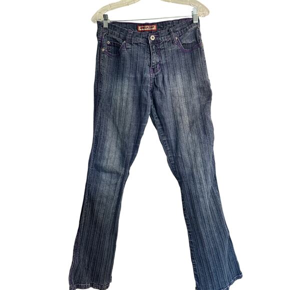 Y2K Flare Jeans Vintage streetwear juniors 11 - Picture 3 of 12